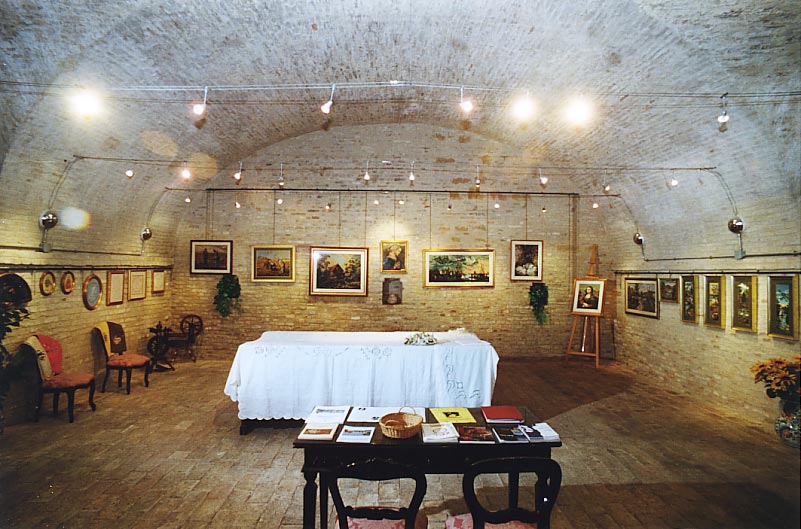 Interno sala Mostre Centro Culturale “Umberto Boccabianca”